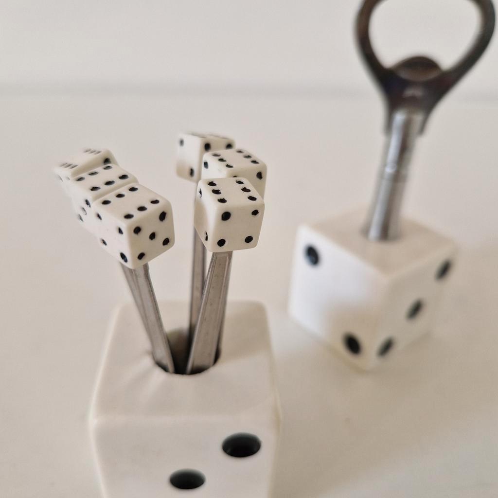 Fifties Style Bar Items Dobbelsteen Pub Cafe Opener Baf Set image 4