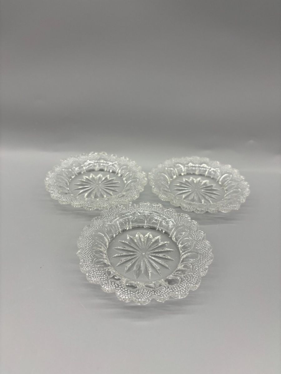 Set Onderzetters Persglas Bloem 3 Stuks 50's image 4