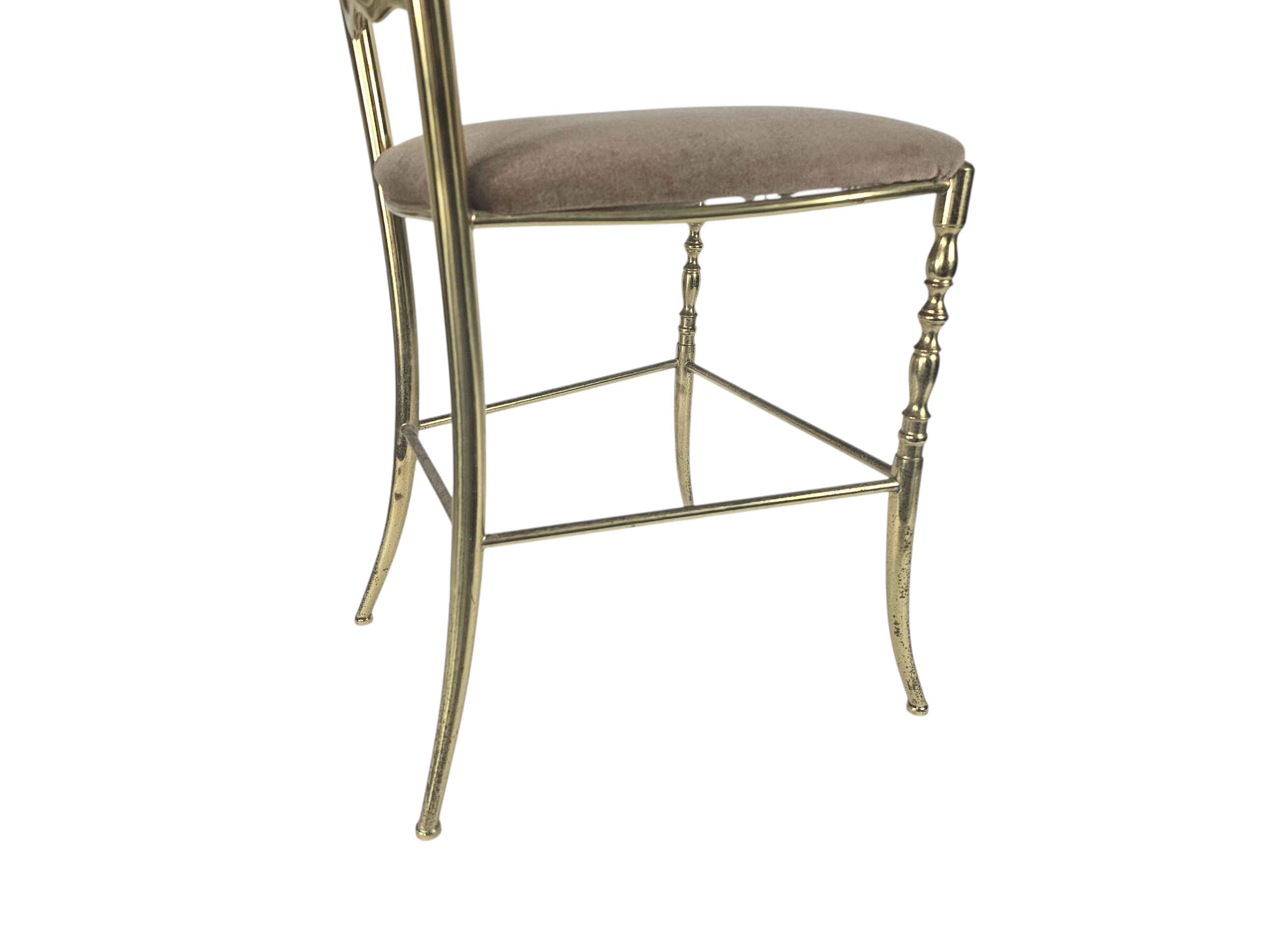 Italian Design - Chiavari Chair - High Chair - Messing - Italie - 1950's image 11