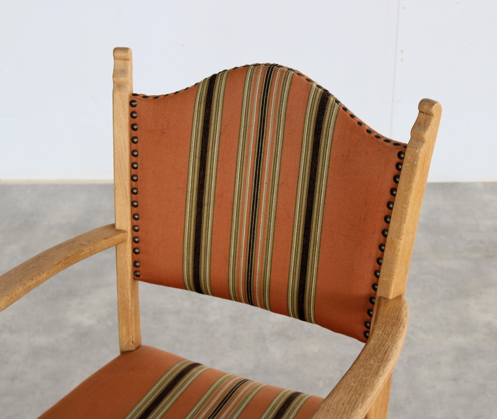 Brutalist Eetkamerstoelen | Vintage Stoelen | Deens image 6