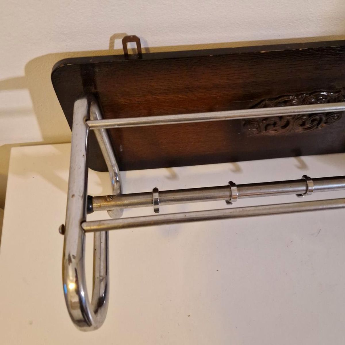Vintage Houten Kapstok Jaren 40 image 7