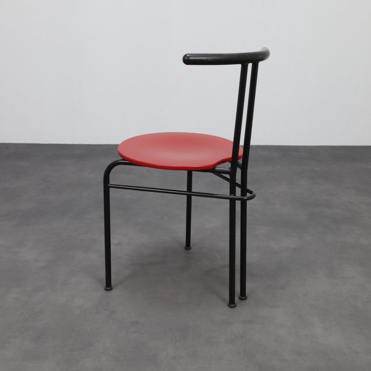 Set Of 4 Postmodern Dining Chairs, 1980s image 5