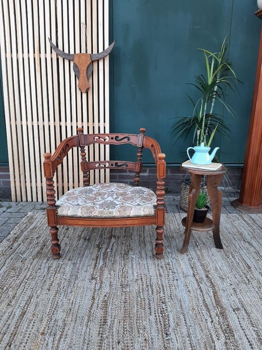 Vintage Progetti Fauteuil Italiaans Design Stoel Jr 70 image 2