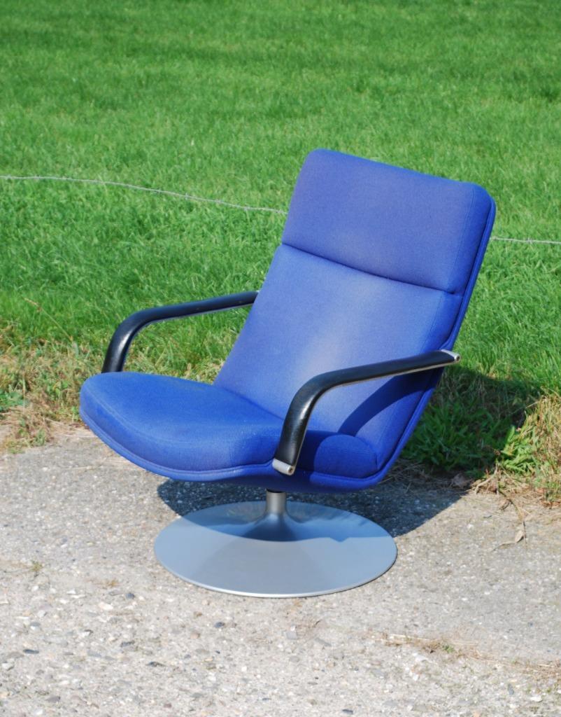 Artifort Draaifauteuil Blauw image 2
