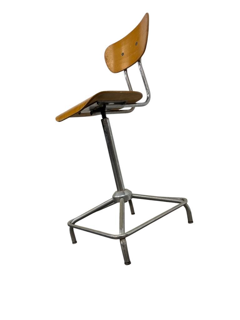 Vintage Industriële Bureaustoel / Atelierstoel / Desk Chair image 13