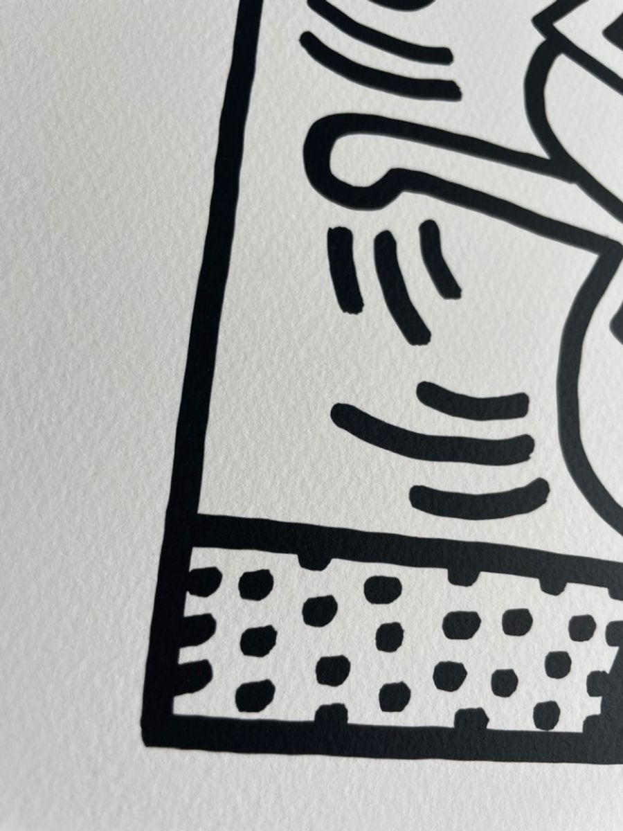 Keith Haring (1958-1990). Untitled,1984, Copyright Keith Haring Foundation, Printed In The Uk image 9
