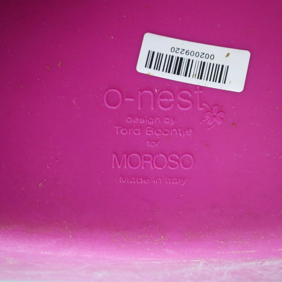 Set Of 2 Armchairs “o-nest” By Tord Boontje For Moroso, 2006 Fuchsia image 9
