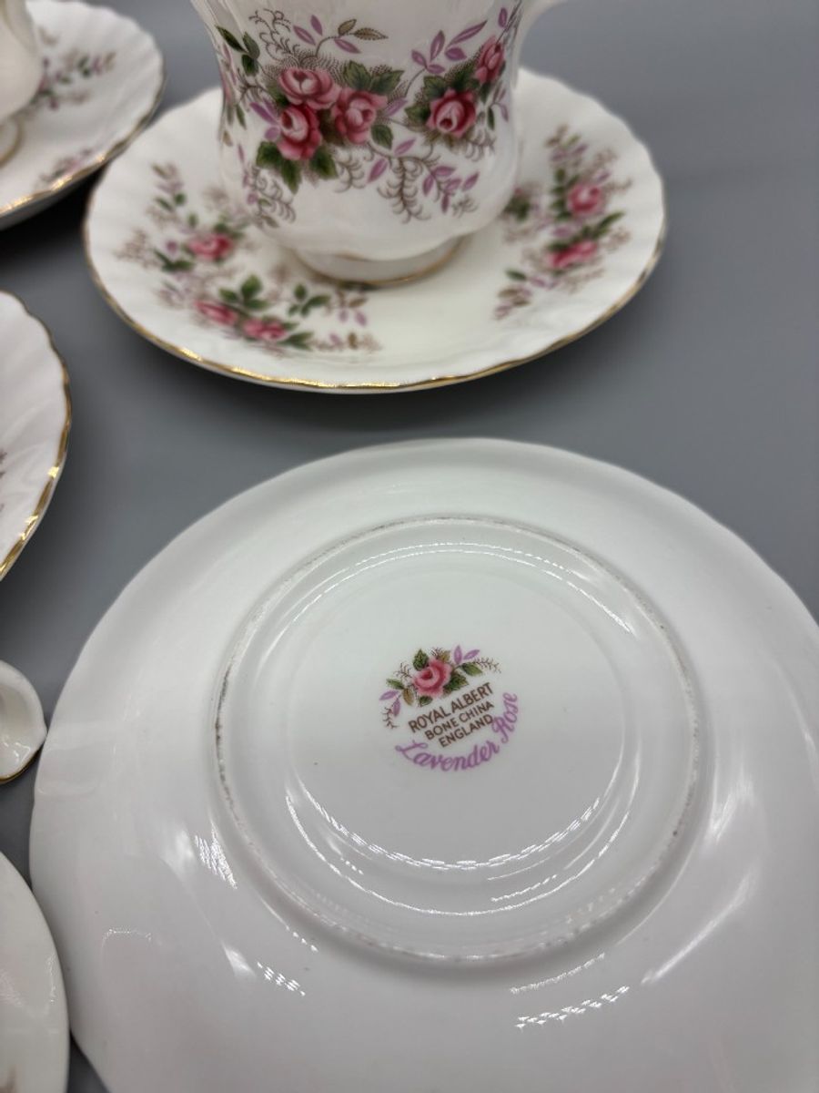 Royal Albert Lavender Rose Set Dames Kop En Schotels 8 Delig image 5