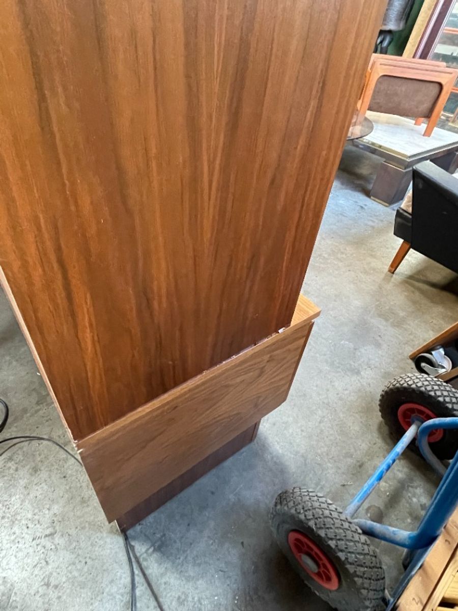 Vintage Zweeds Wandmeubel / Highboard. Royal Board 1970's image 7