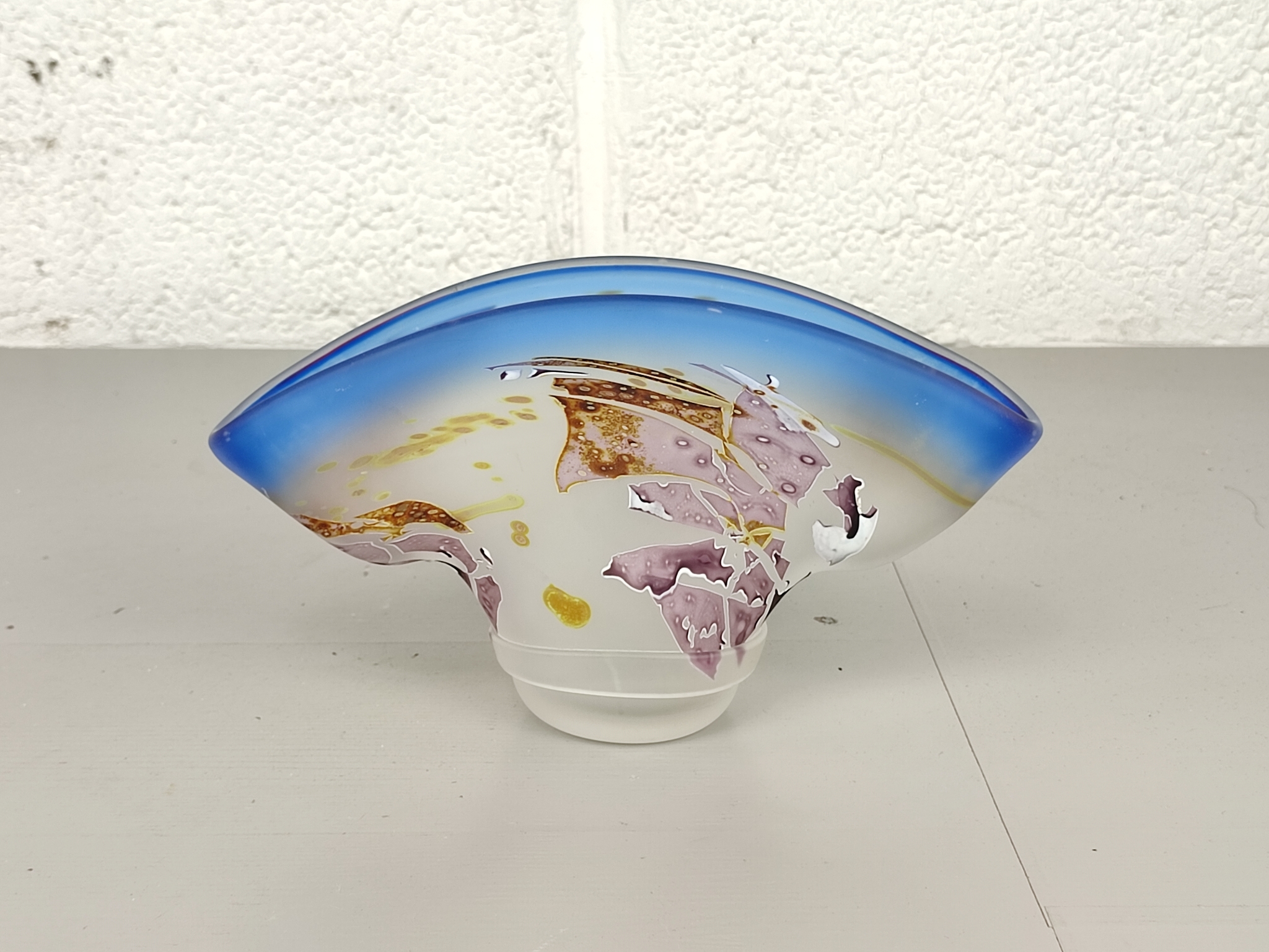 Kunstglas Vaas Louis Leloup image 3