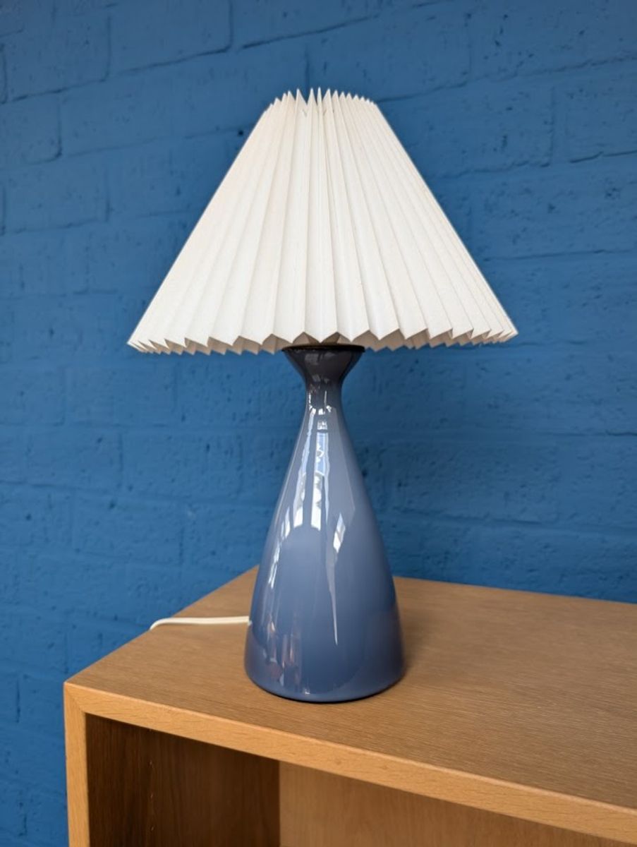 Vintage Keramieken Tafellamp, Holmegaard Jaren 60 image 3