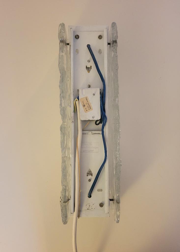 Vintage Wandlamp Van Kaiser Leuchten In Murano Glas image 12