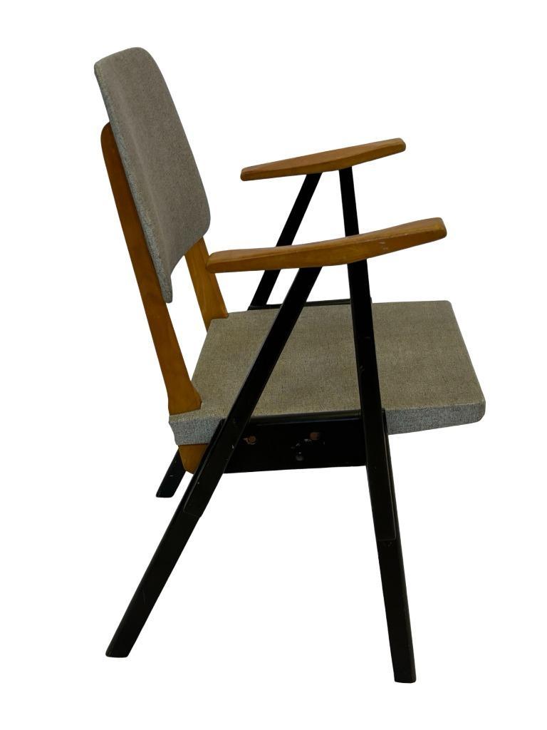 Vintage Zwager Ermeloo, Palais De Tokyo Stoel 50's Design image 17