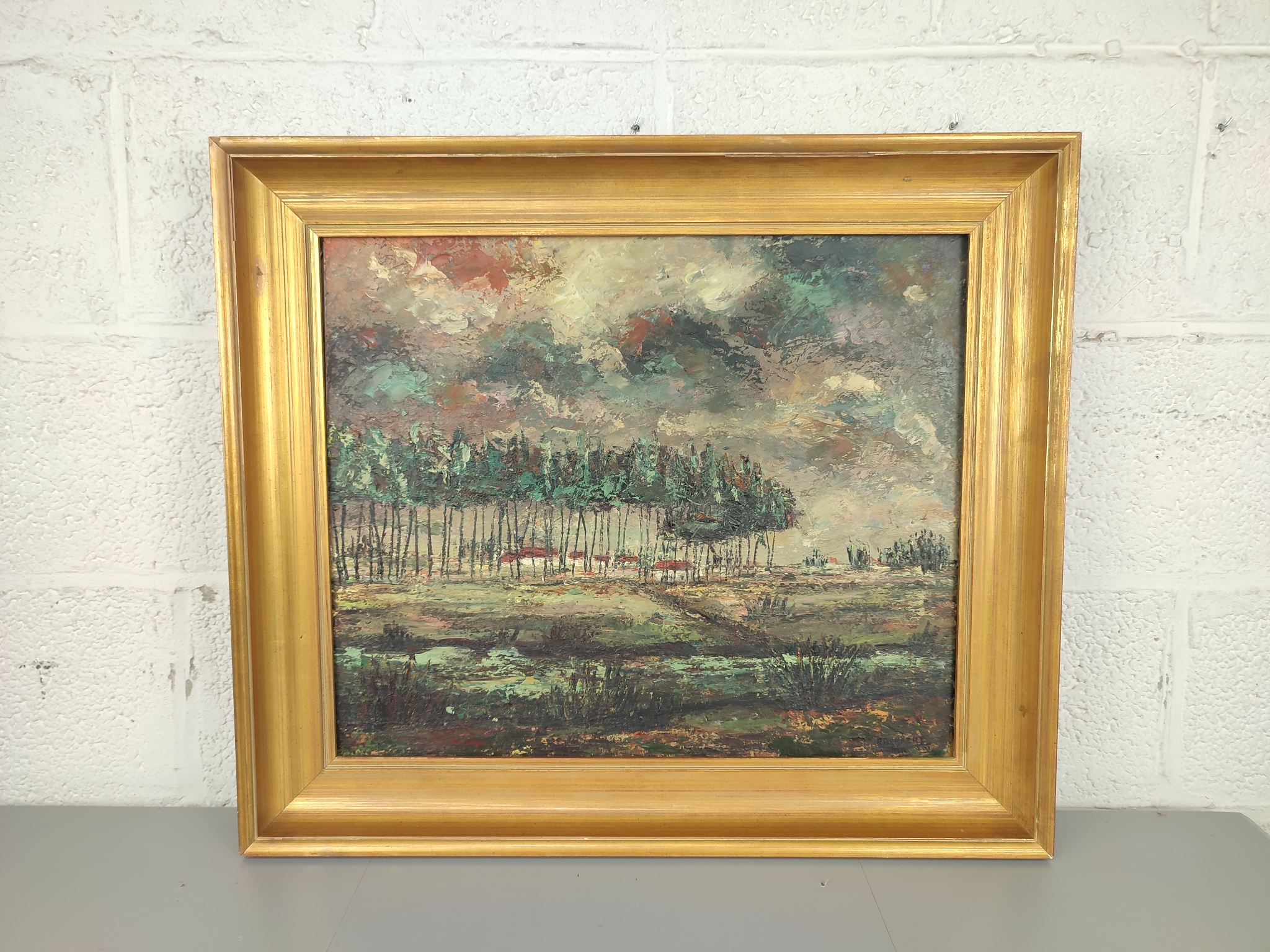 H. Bekaert - Landschap Schilderij image 4