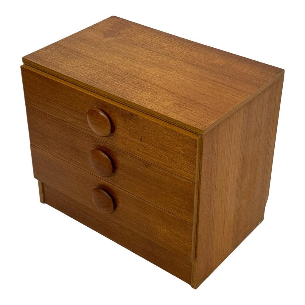 Vintage Compacte Ladekastje Mid Century Design image 6