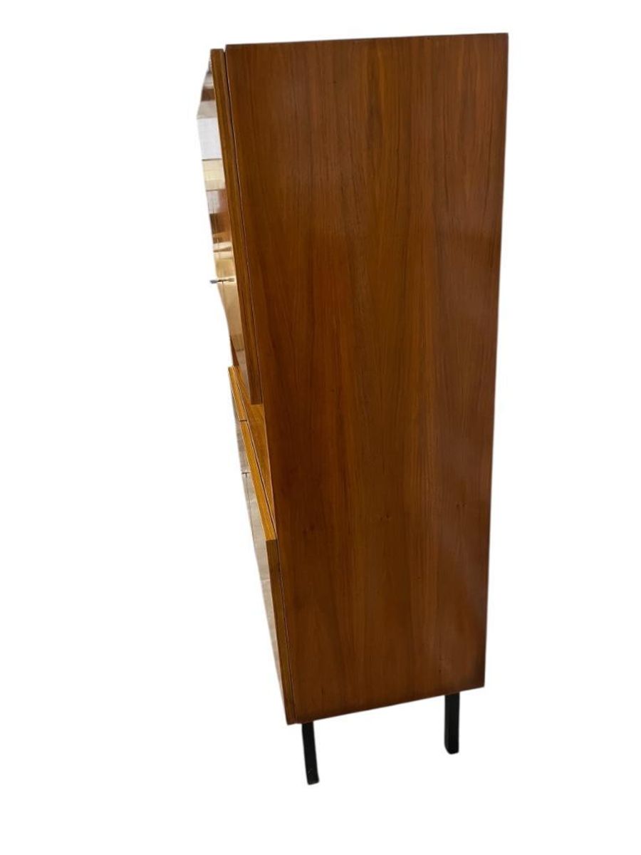 Vintage Halfhoge Kast / Leggerkast / Opbergkast image 19