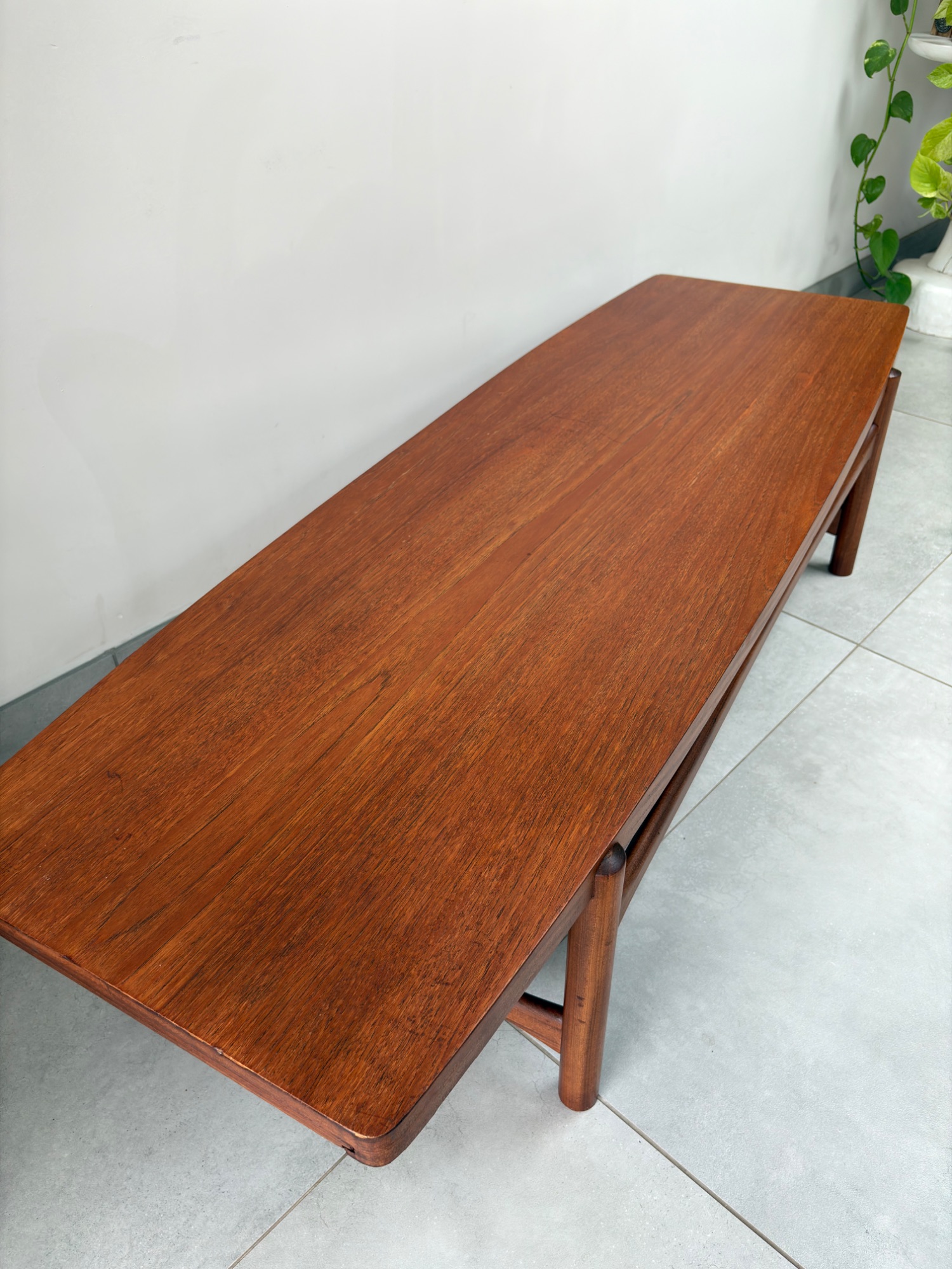 Vintage Uitschuifbare Salontafel Deens Design image 16