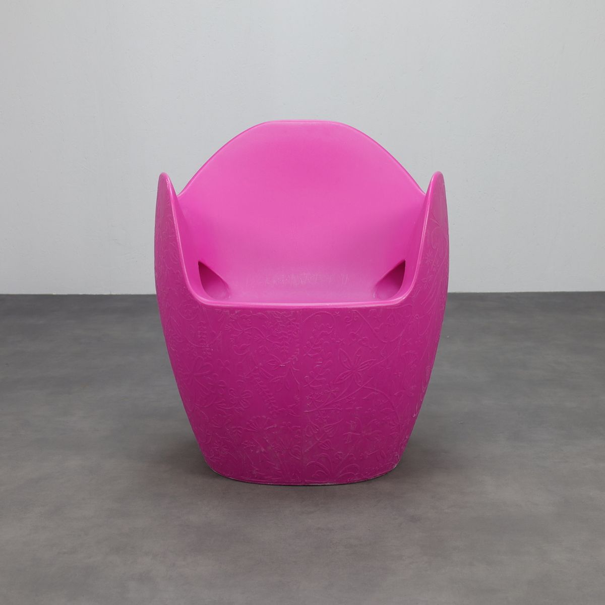 Set Of 2 Armchairs “o-nest” By Tord Boontje For Moroso, 2006 Fuchsia image 2
