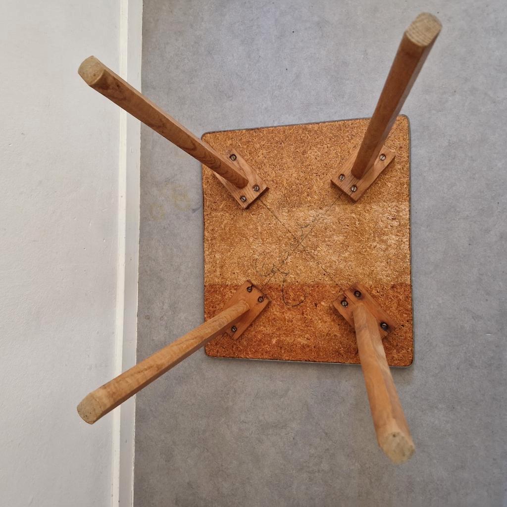 Vintage Salontafel Bijzettafel Formica Jaren 50 Plantentafel image 9