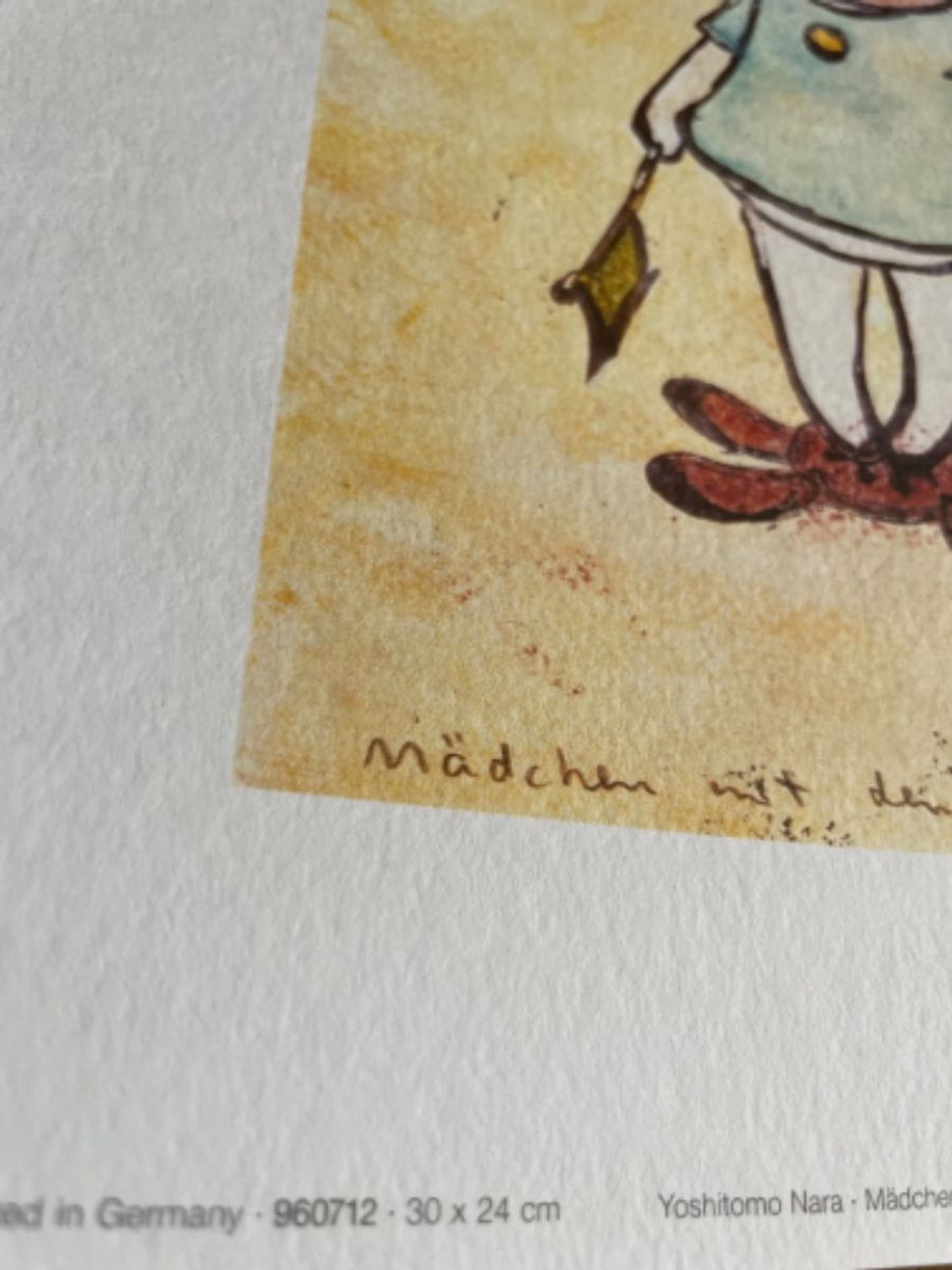 Yoshimoto Nara, Mädchen Mit Den Winkerflaggen, 1996, image 6