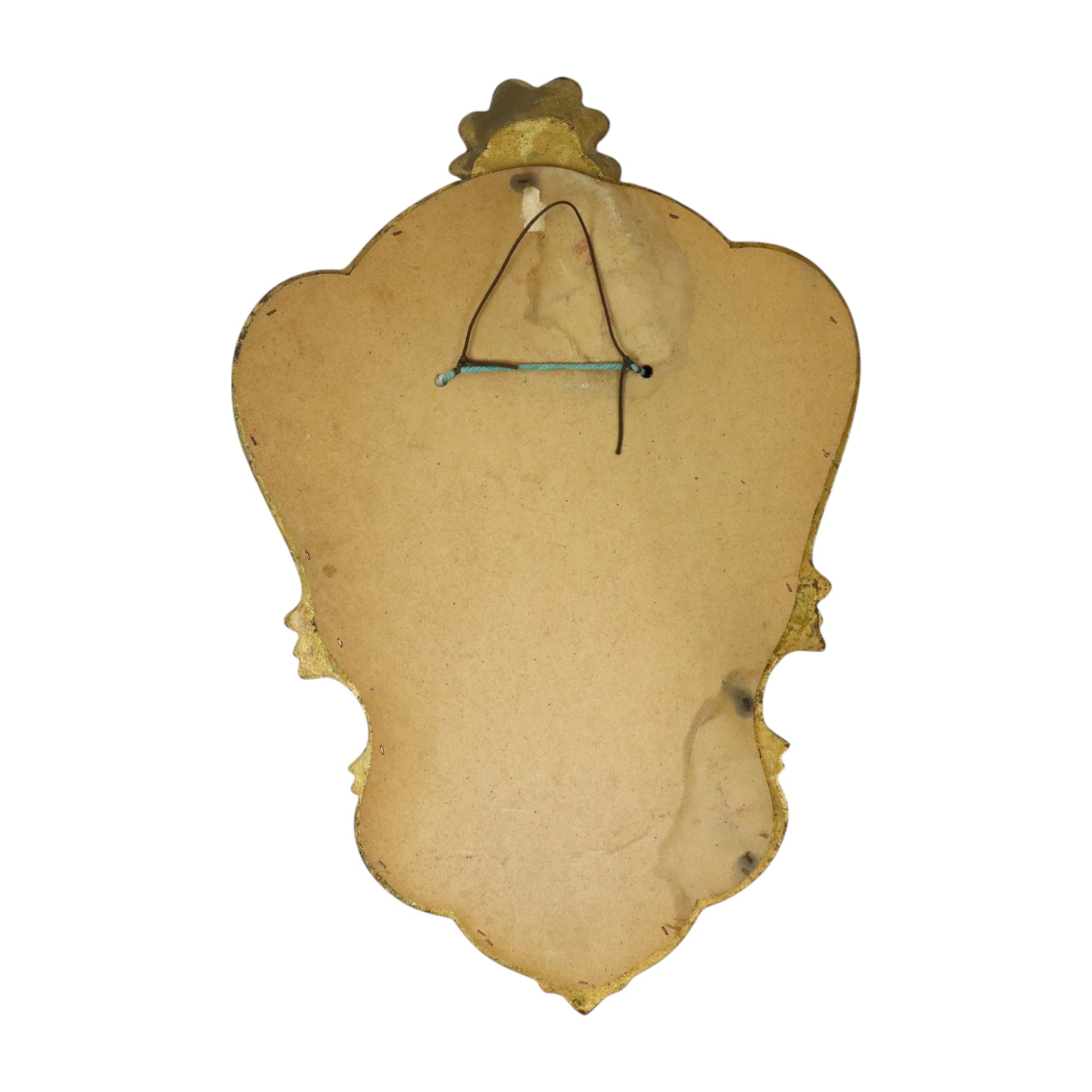 Kleine Barok Stijl Kuifspiegel Met Console Resine Frankrijk image 14