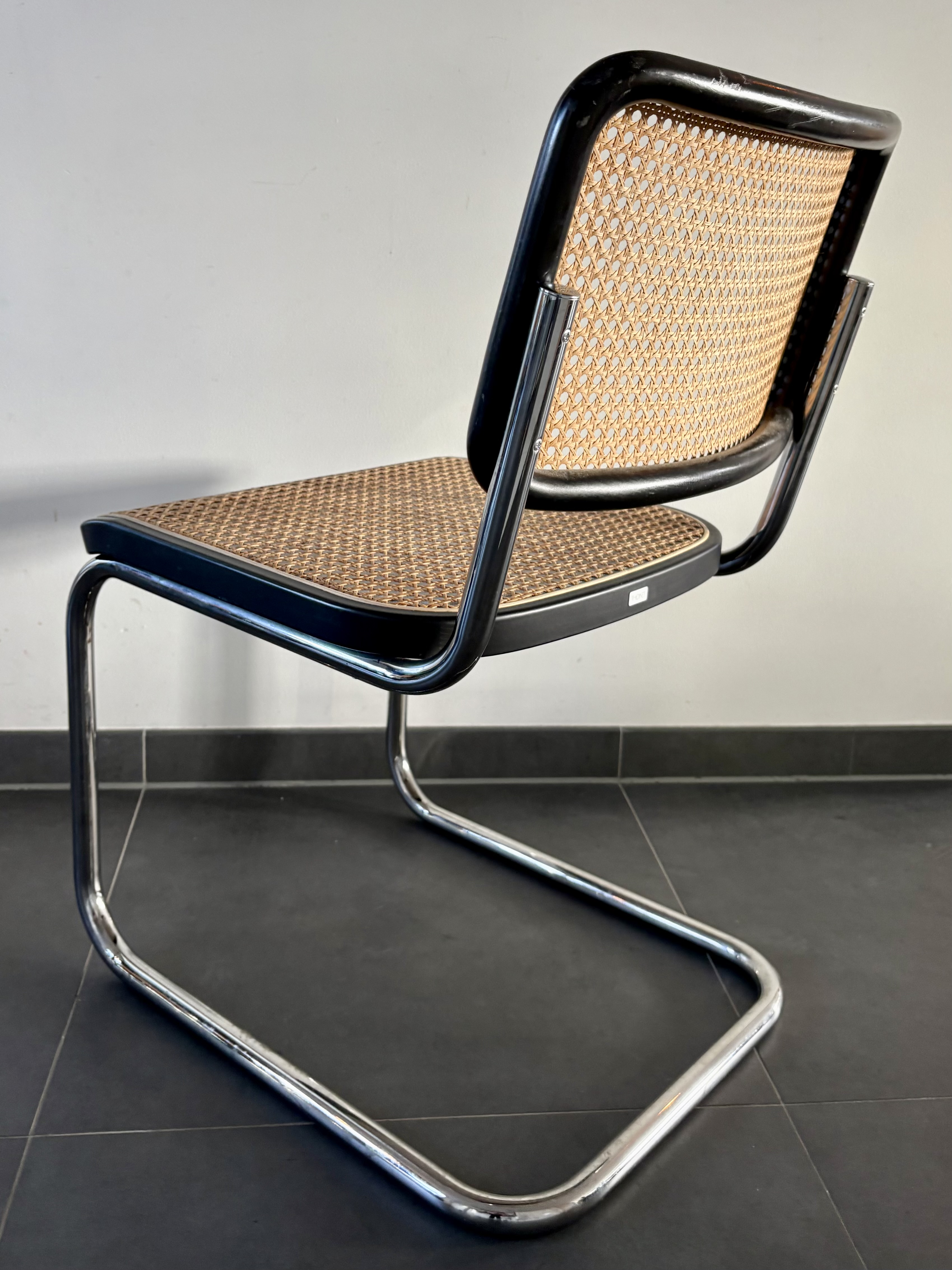 Originele Thonet S 32 V Sledestoel Door Marcel Breuer image 4