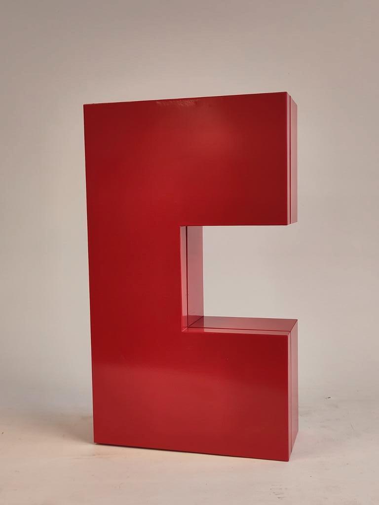 Vintage IKEA Metalen Kastje Atron Wandkastjes Metaal Kast image 2