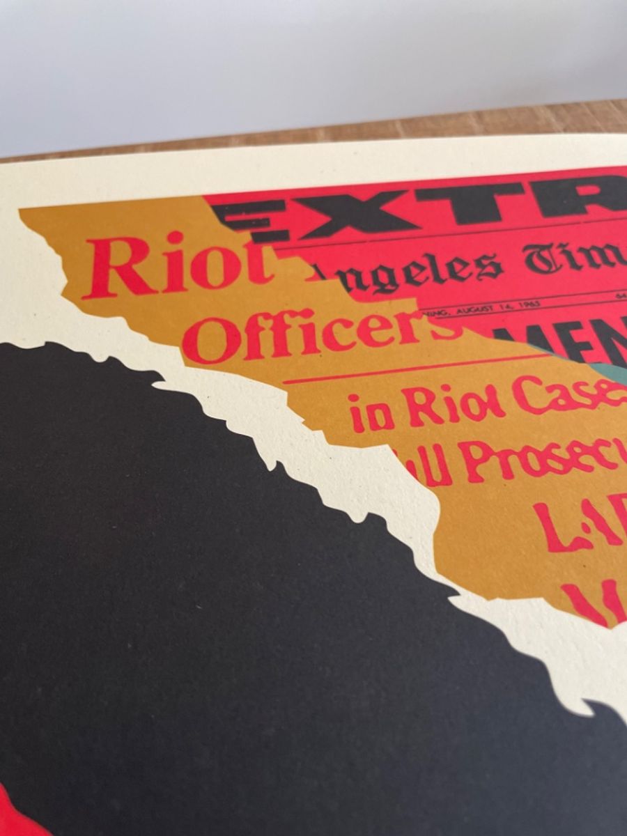 Shepard Fairey Obey Americat Riot, Signed And Dated By Artist image 7