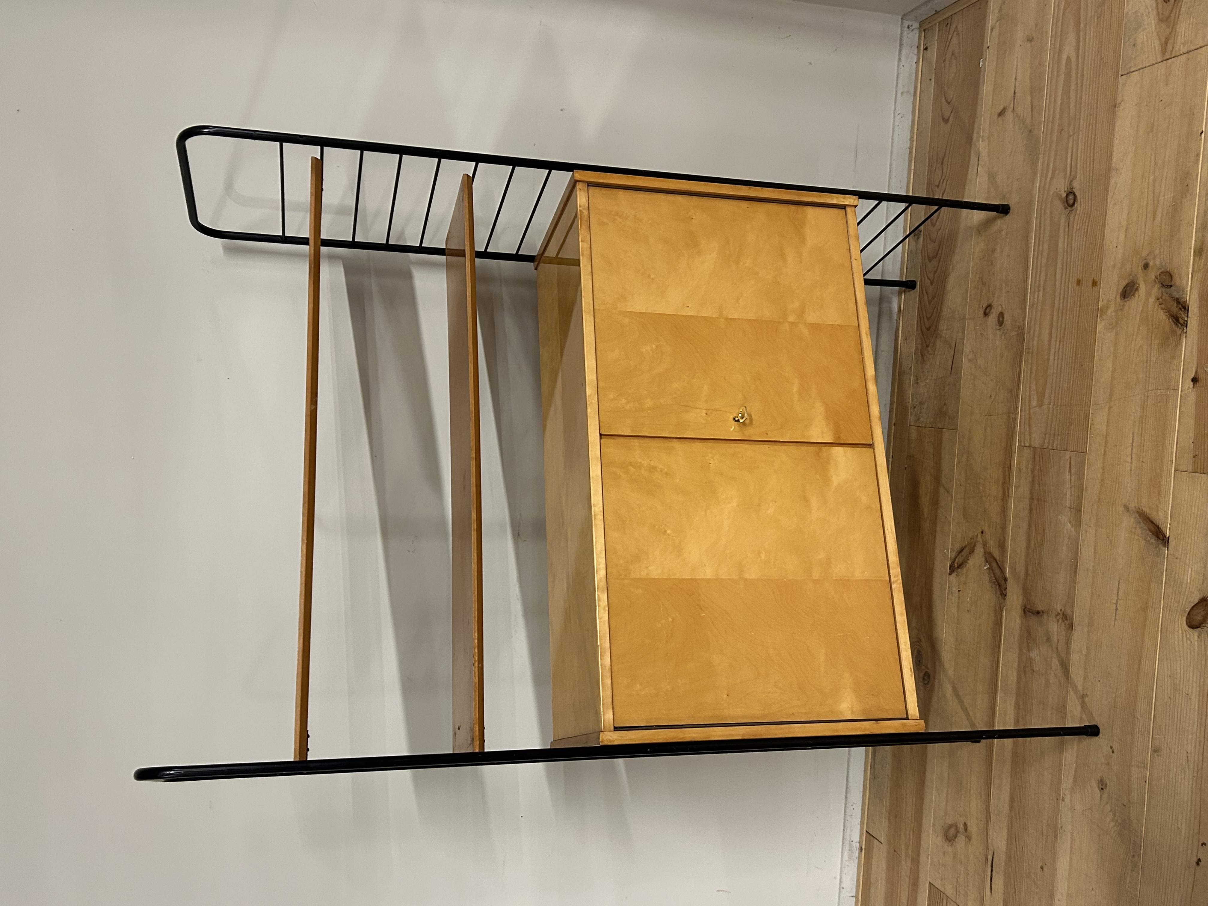 Vintage Wall Unit In Esdoorn Double-face image 12