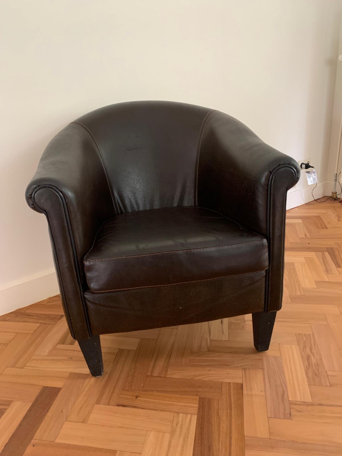 Chesterfield Club Chair Donkerbruin image 2