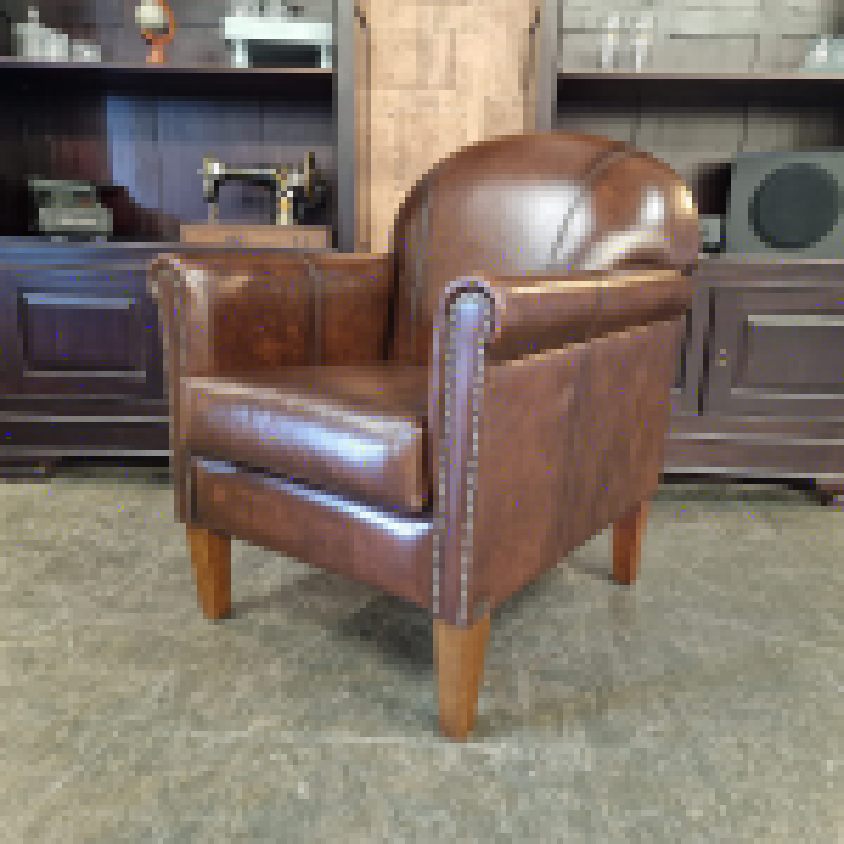 Chesterfield Hammingway Fauteuil - Antiek Bruin image 5