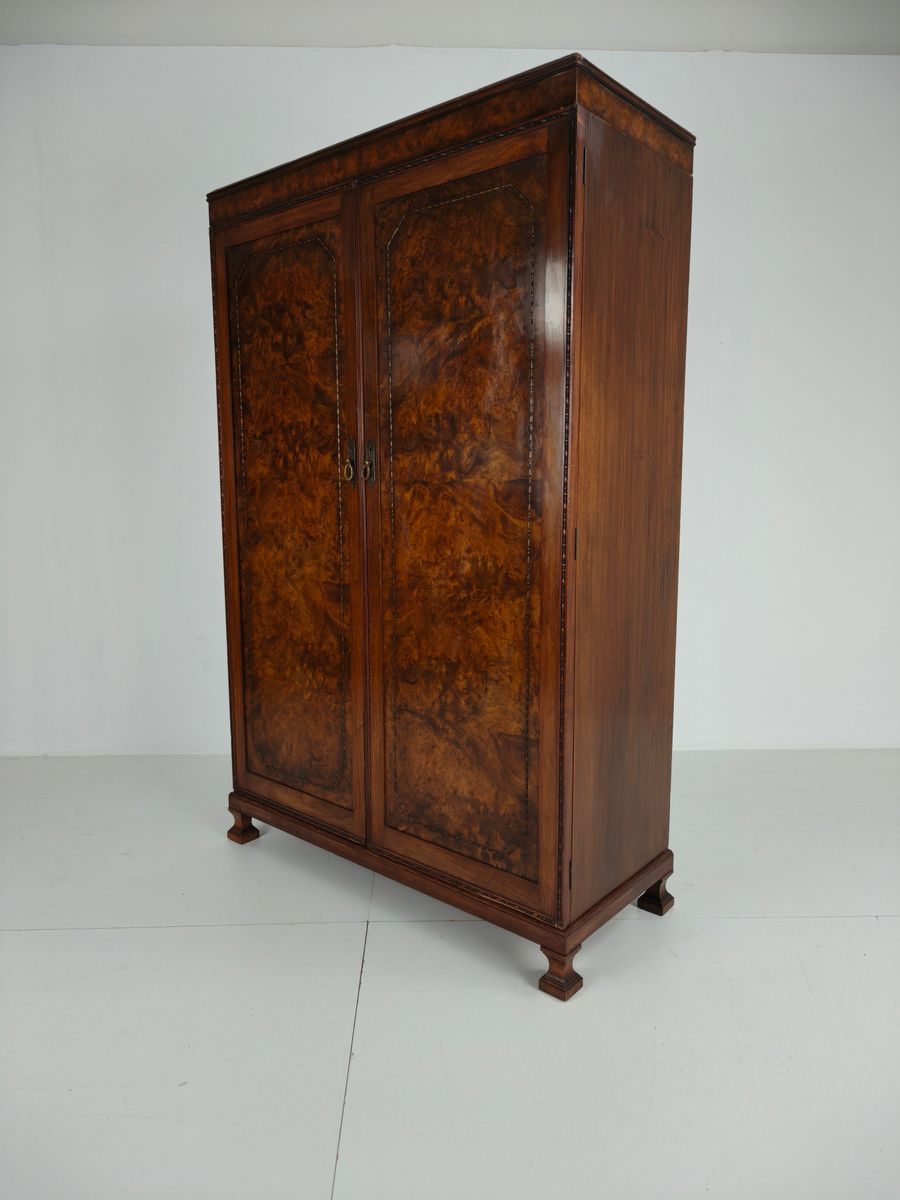 Prachtige Engelse Art Deco-kast Van Wortelnotenhout Van Waring & Gillow – Ca. 1900–1932 image 3