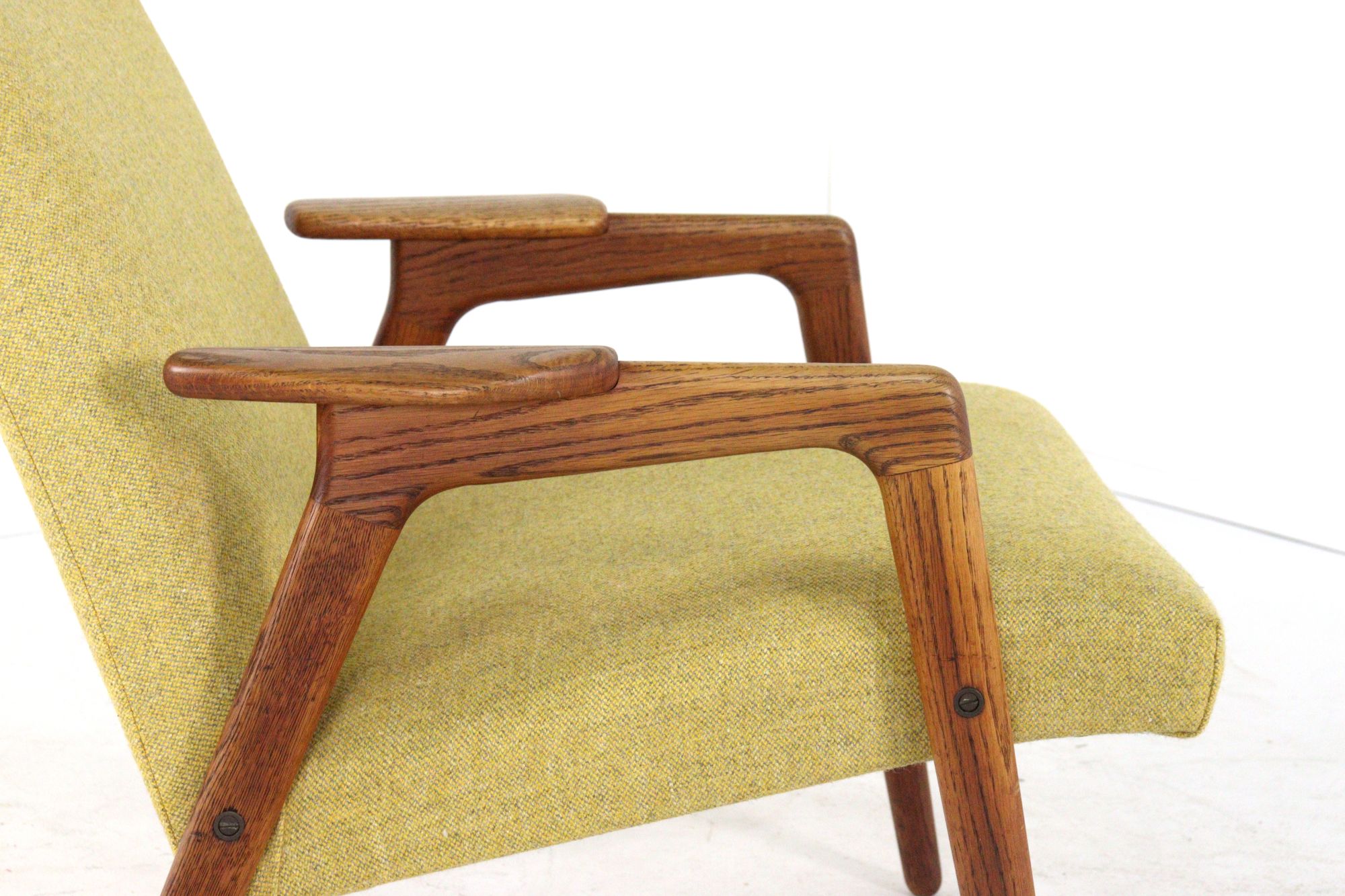 Pastoe Ruster Door Yngve Ekstrom Fauteuil Vintage Gestoffeerd image 8