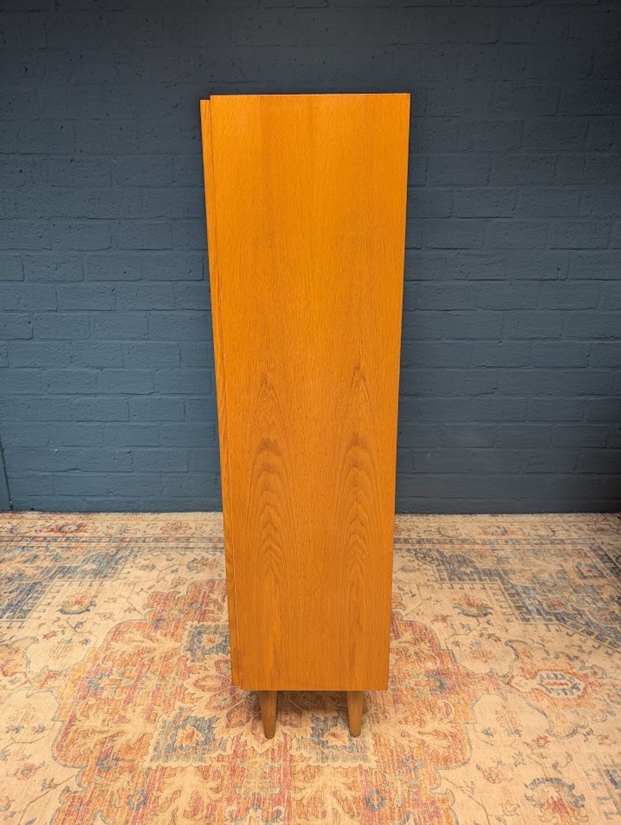 Vintage Eiken Vitrinekast, Deens Design image 10