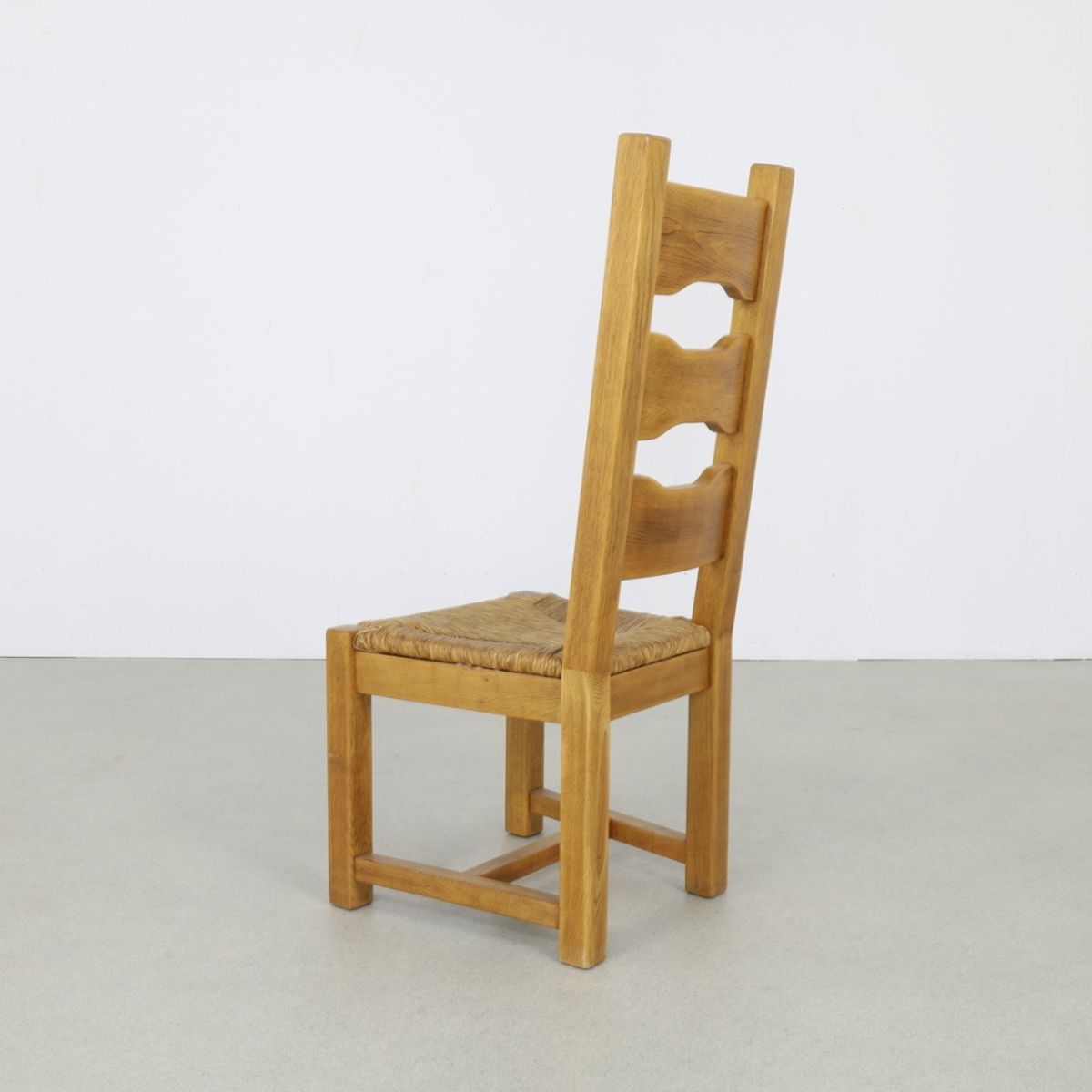 4x Vintage Eetkamerstoelen Brutalist 1970s image 6