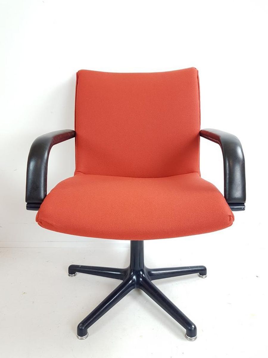 Artifort Bureaustoelen Oranje Setprijs Ploegstof image 13