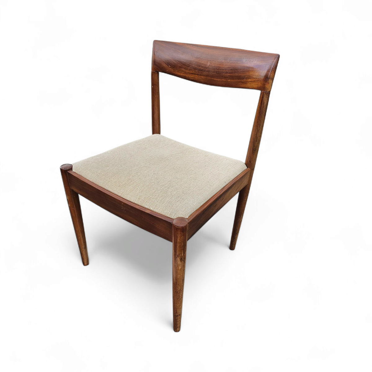 4 X Scandinavian Teak Dining Chairs / 1970s image 5