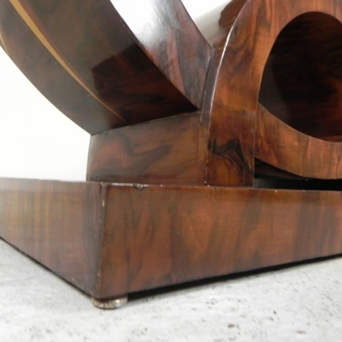 Art Deco Stijl Consoletafel Met Verschillende Soorten Ingelegd Hout image 22