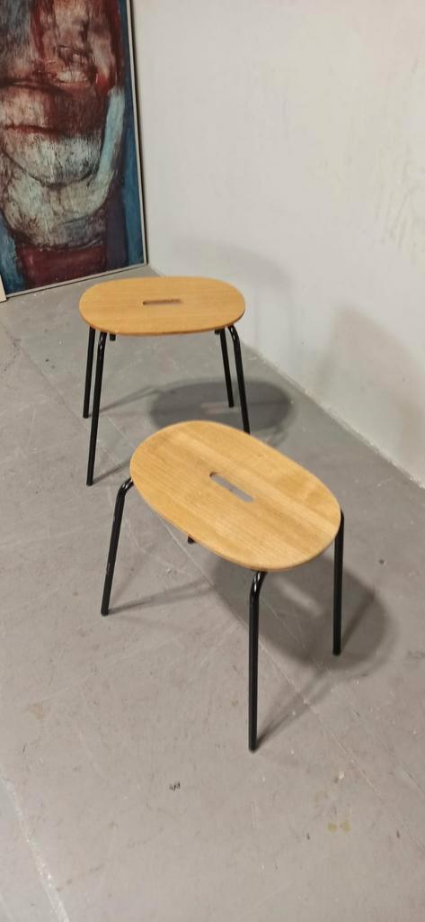 2 X Sostrene Grene Kruk, Hout En Metaal, P/p/s image 12