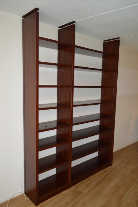 Boekenkast Mahonie Gefineerd Verstelbare Schappen image 10