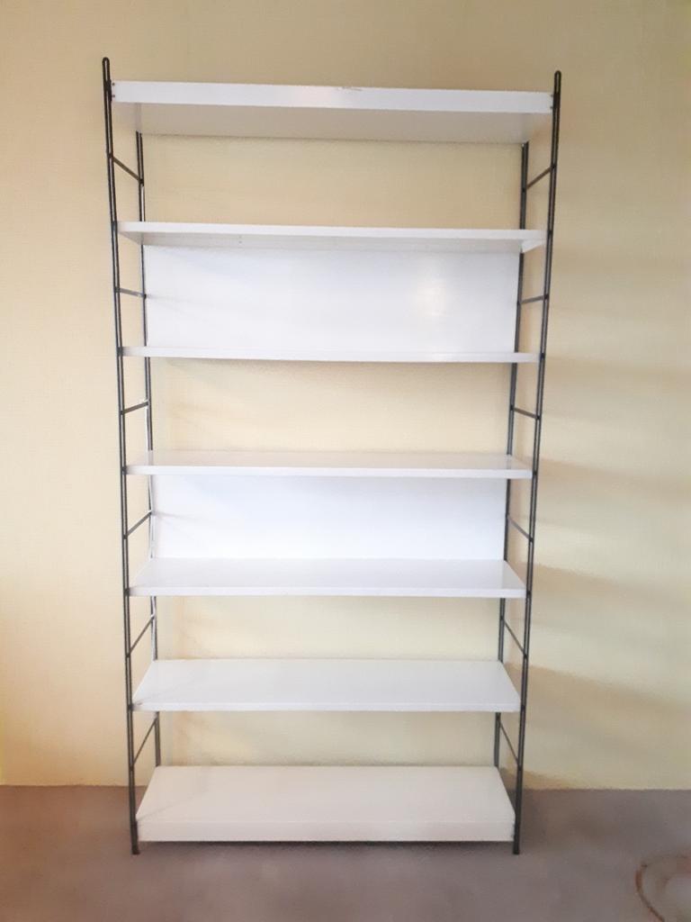 Vintage Metalen Wandkast Tomado Stijl Vintage Boekenkast image 14