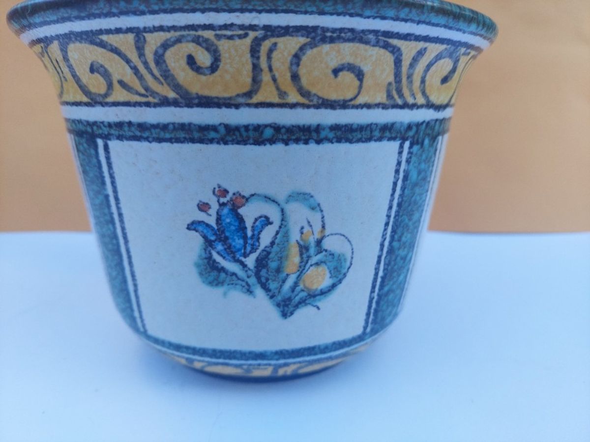 Plantenpot Ruscha Genummerd 232/3.uitstekende Staat. image 6