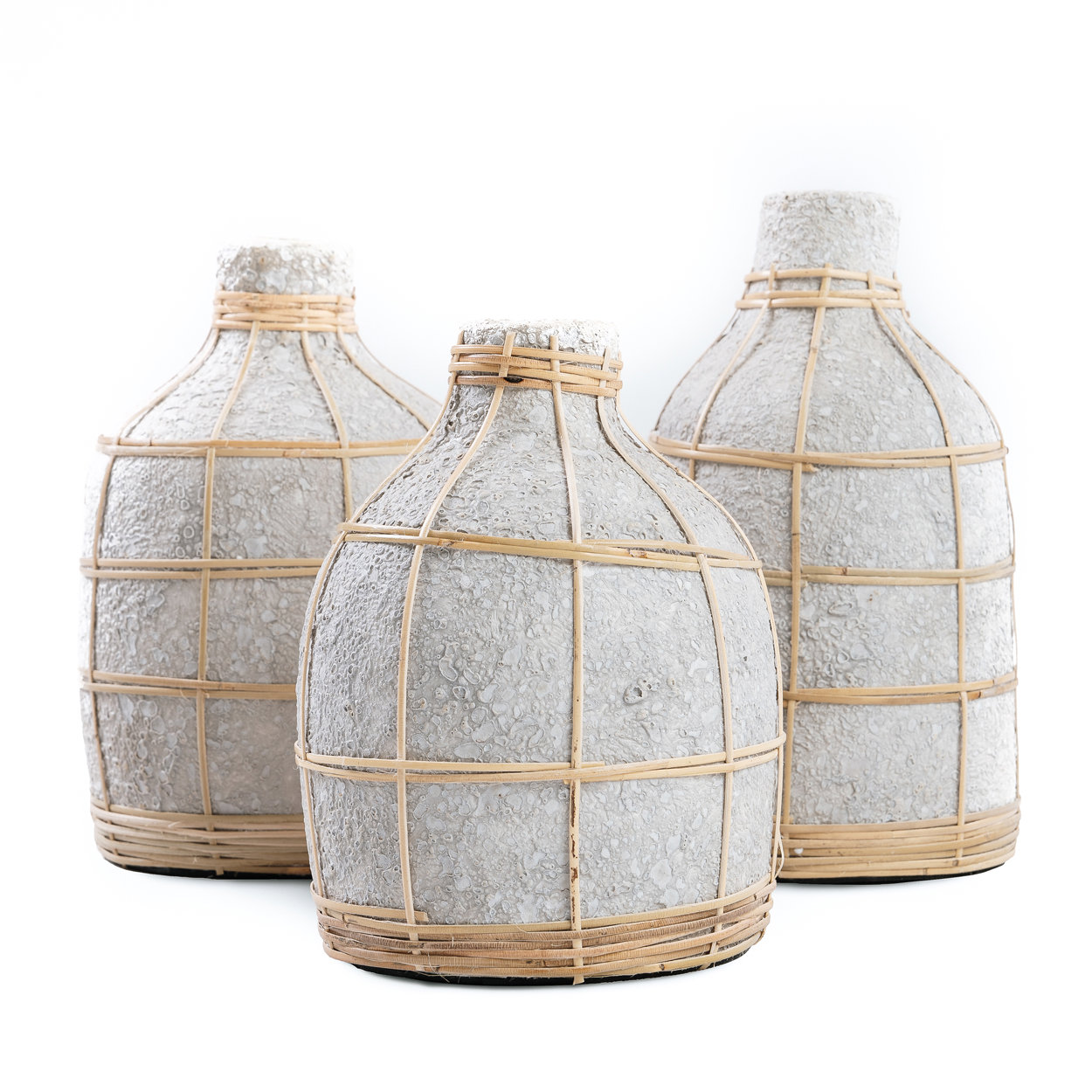 Bazar Bizar | De Whoopy Vaas - Betonnatuur - M image 8