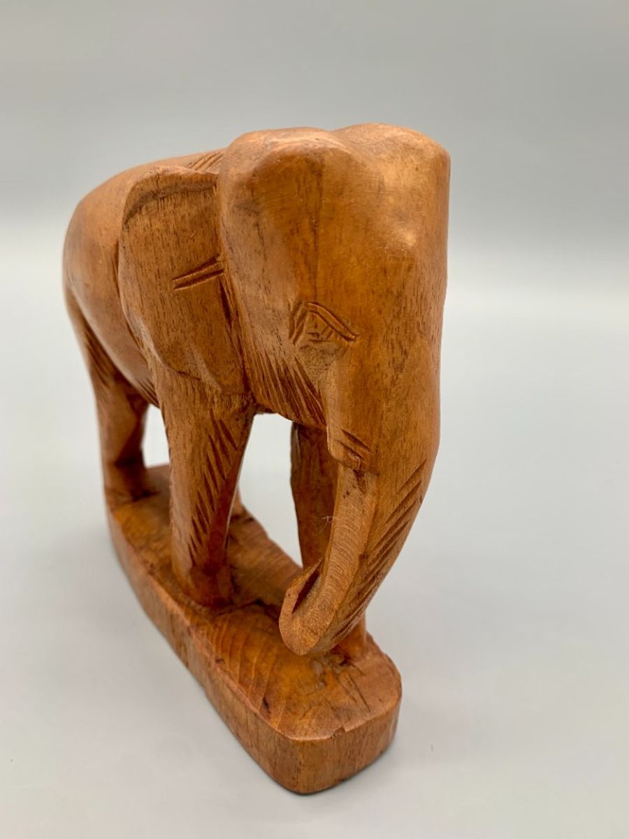 Vintage Houten Olifant Handwerk image 6