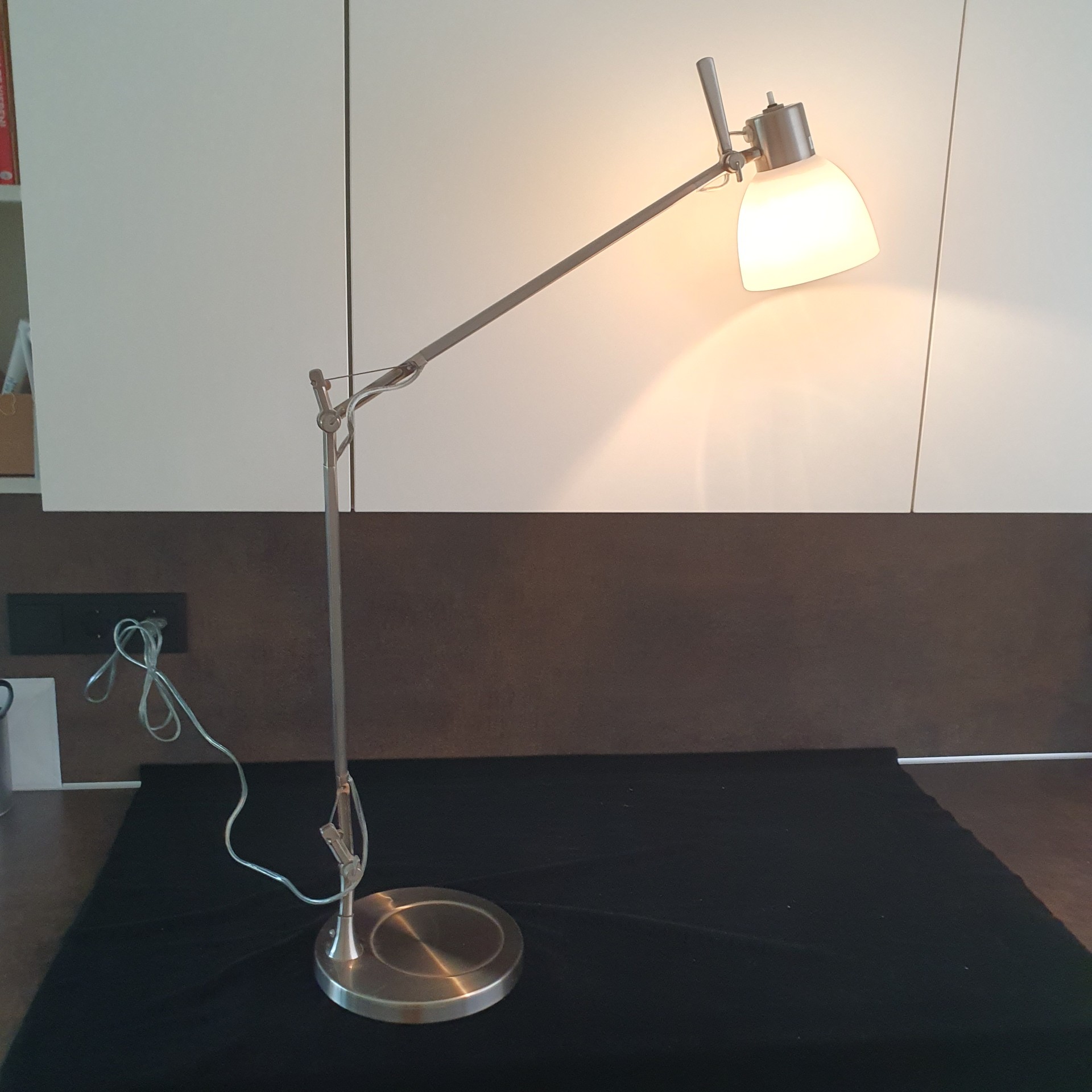 Bureaulamp - Tafellamp - Metaal - Zilverkleurig - Verstelbaar image 13
