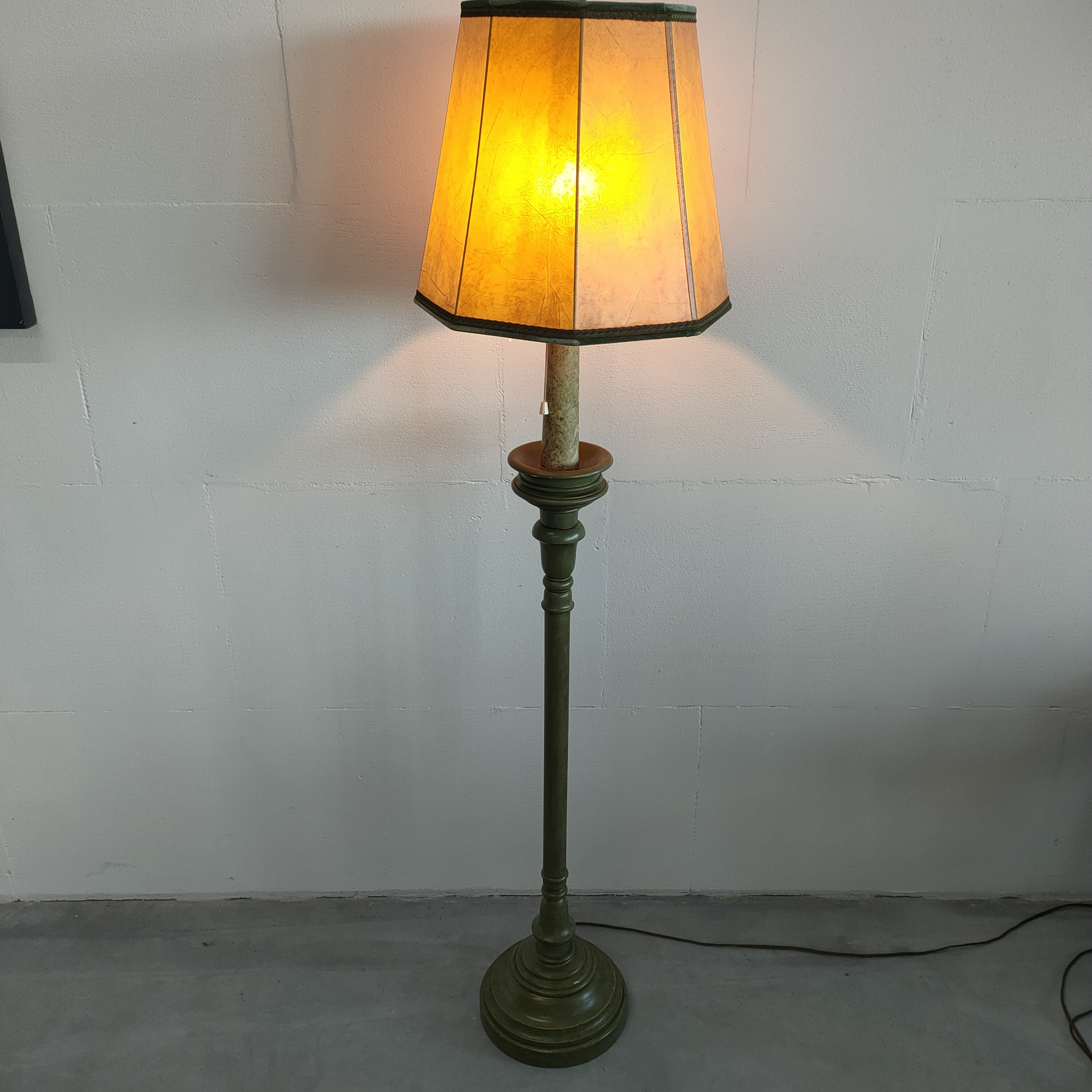 Staande lamp Vayana Groen - Verlichting Staande lamp Vayana Groen - Verlichting