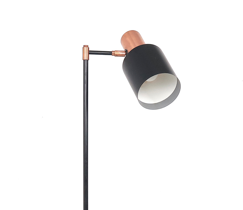 Fog En Morup Koperen Vloerlamp Studio, 1960s image 8