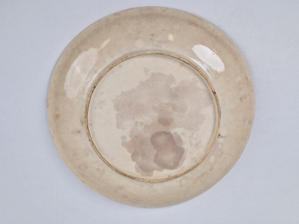 Antiek Japans Satsuma Bord Authentiek 1900 Krijgers Schaal image 12