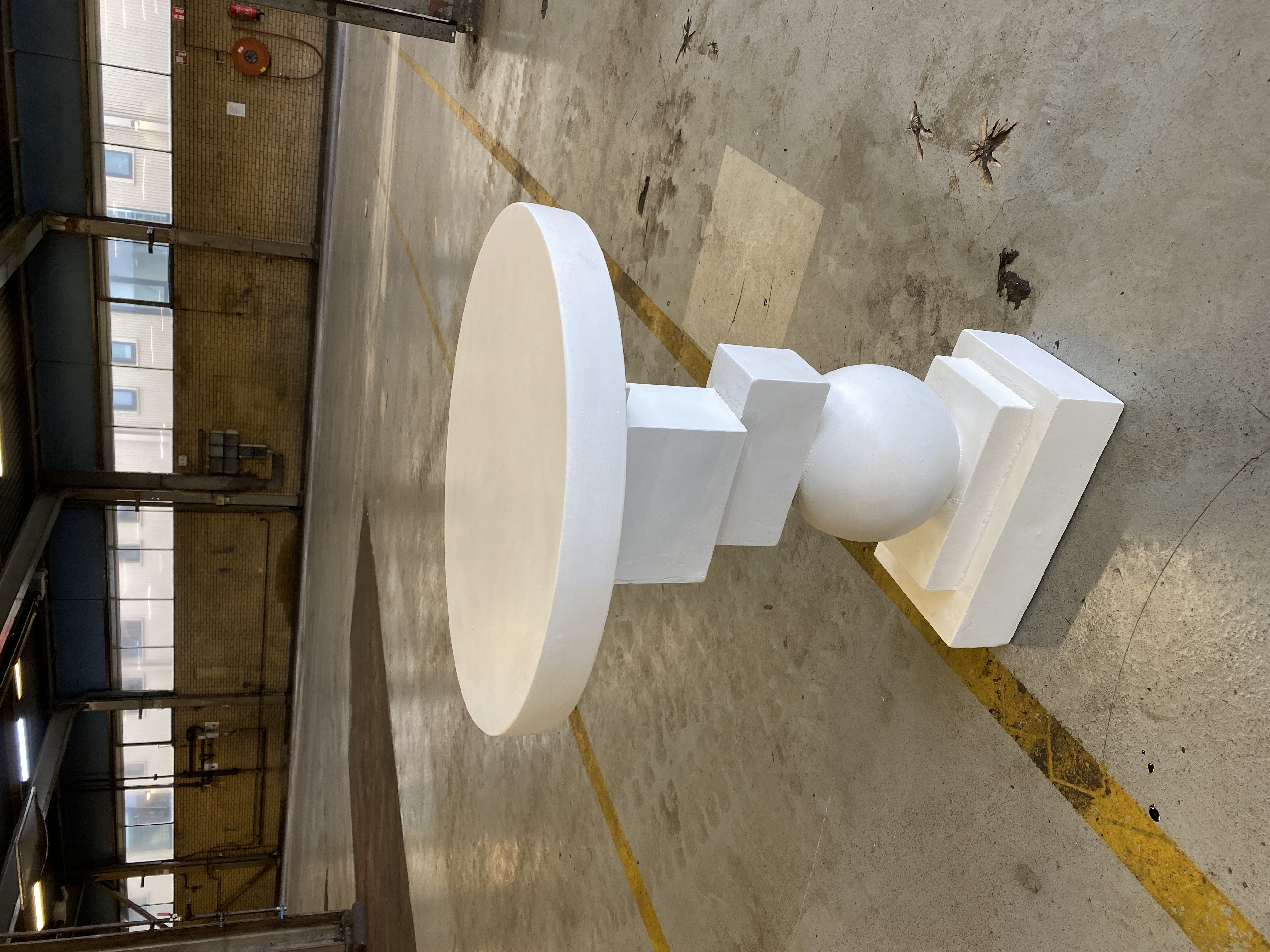 101 Copenhagen | Artist Side Table - Bone White image 3