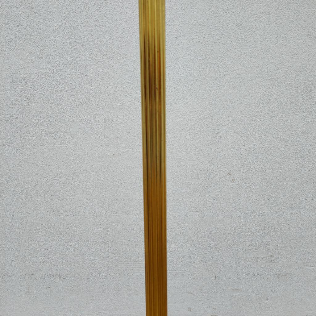 Vintage Goudkleurige Messing Staande Kapstok, Hall Tree 6 image 8